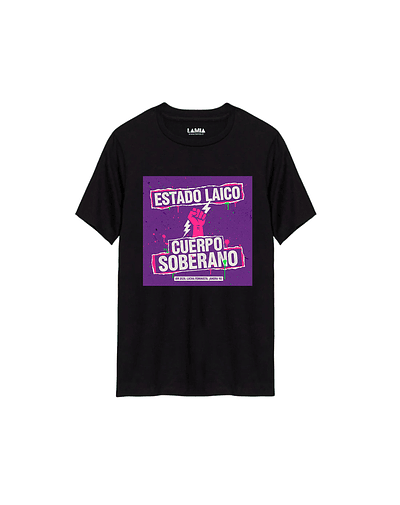 Polera Estado laico cuerpo soberano Línea Premium #1