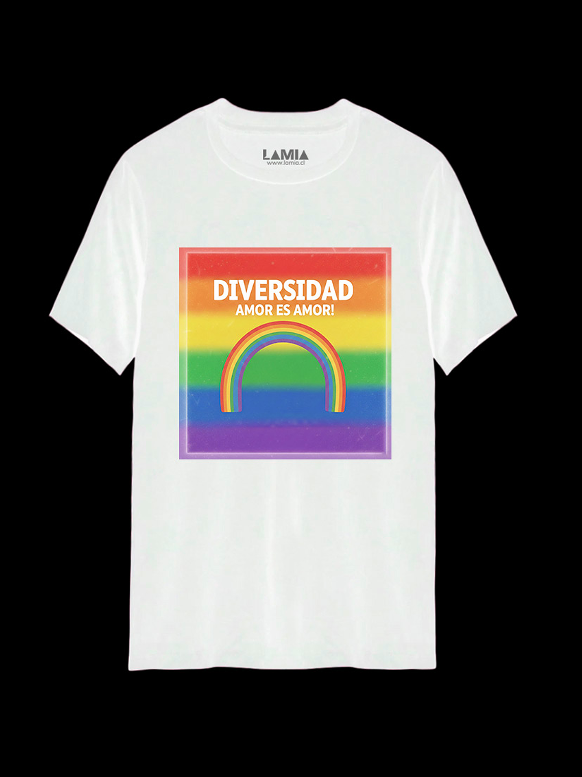 Polera Diversidad LGBTIQA+ Amor es amor Línea Premium #1 2