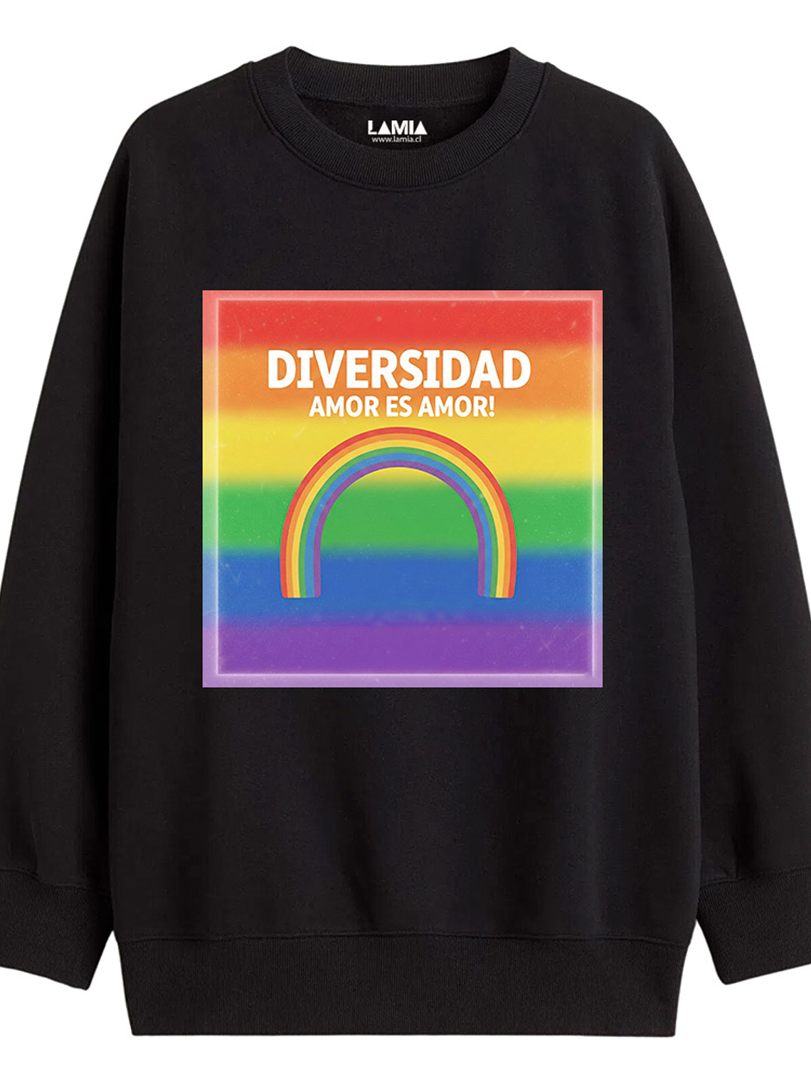 Polerón Diversidad LGBTIQA+ Amor es amor Línea Premium #1 1