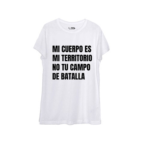 Mi cuerpo es mi territorio no tu campo de batalla #1