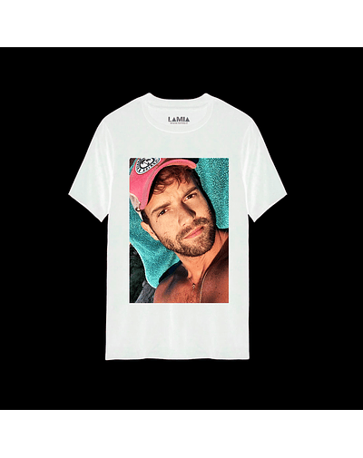 Polera Pablo Alborán Línea Premium #9 - Blanca