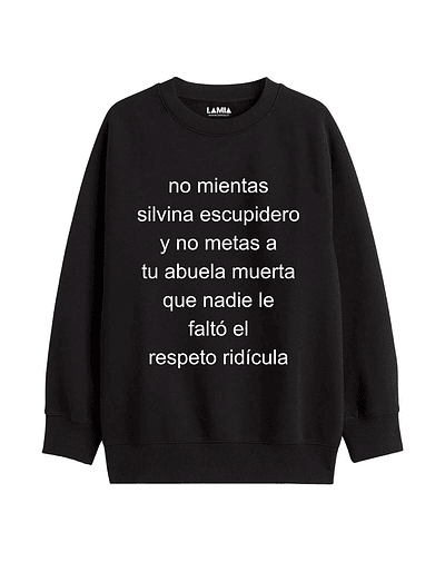 Polerón No mientas Silvina - Moria Casán Línea Premium #1