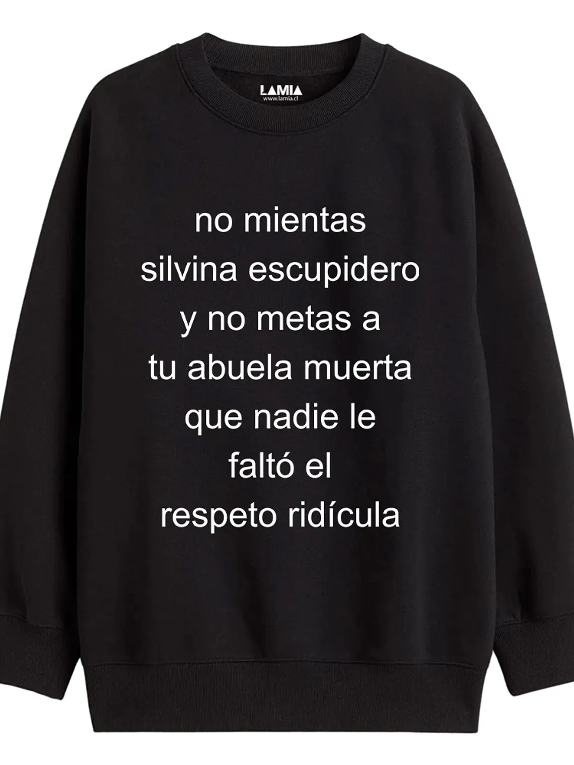 Polerón No mientas Silvina - Moria Casán Línea Premium #1 1