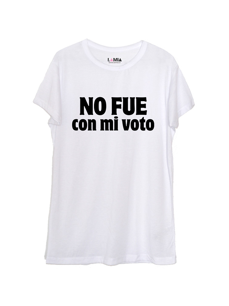 No fue con mi voto #1 1