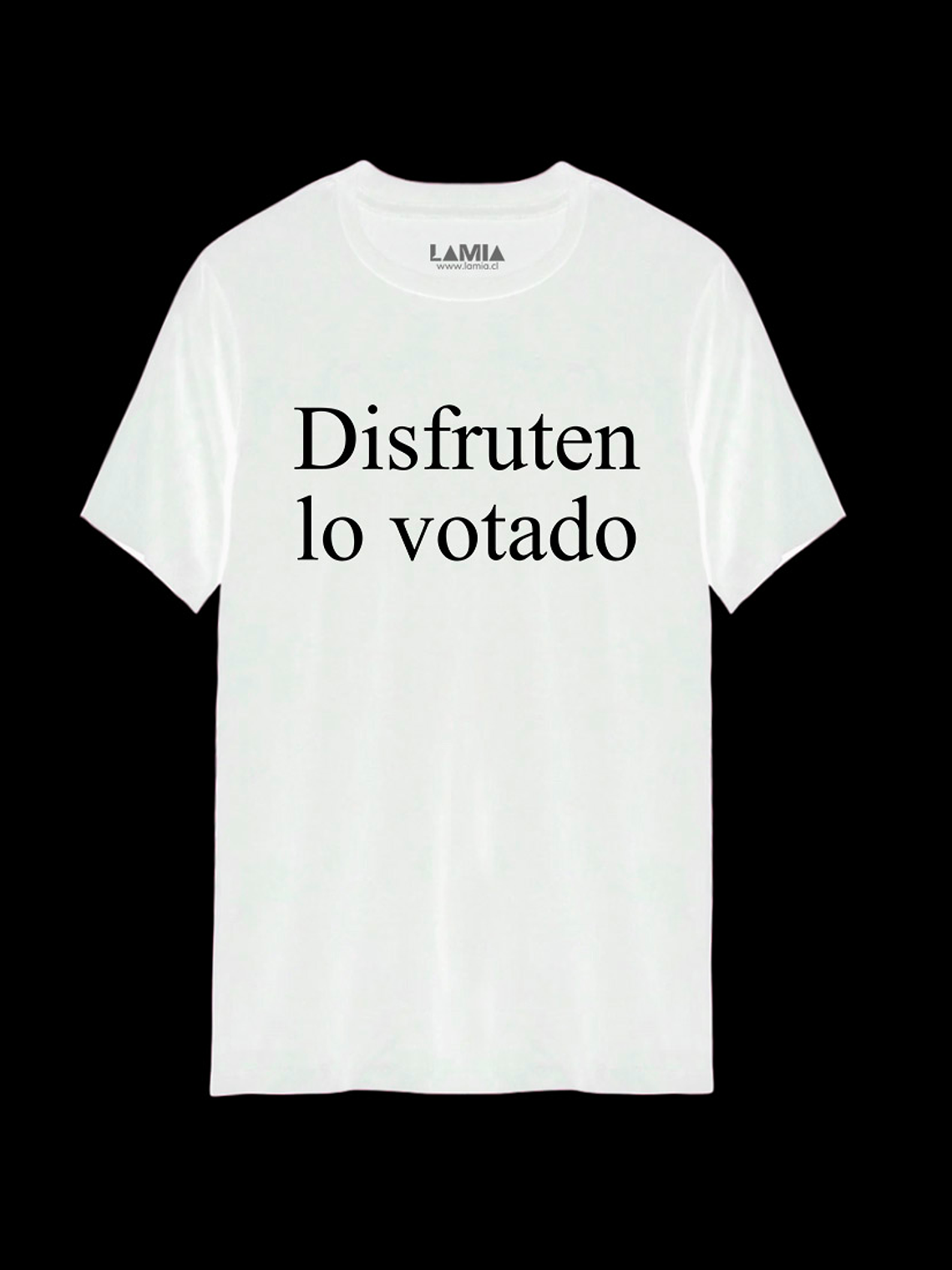 Polera Disfruten lo votado Línea Premium #1 2