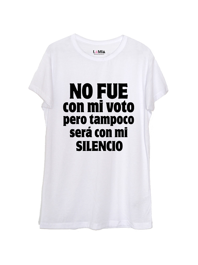No fue con mi voto pero tampoco será con mi silencio #1  1