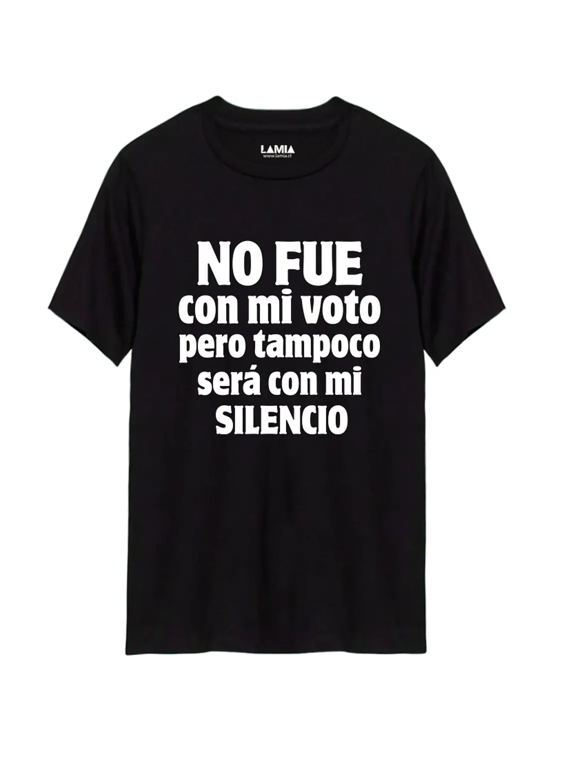 Polera No fue con mi voto pero tampoco será con mi silencio Línea Premium #1 1
