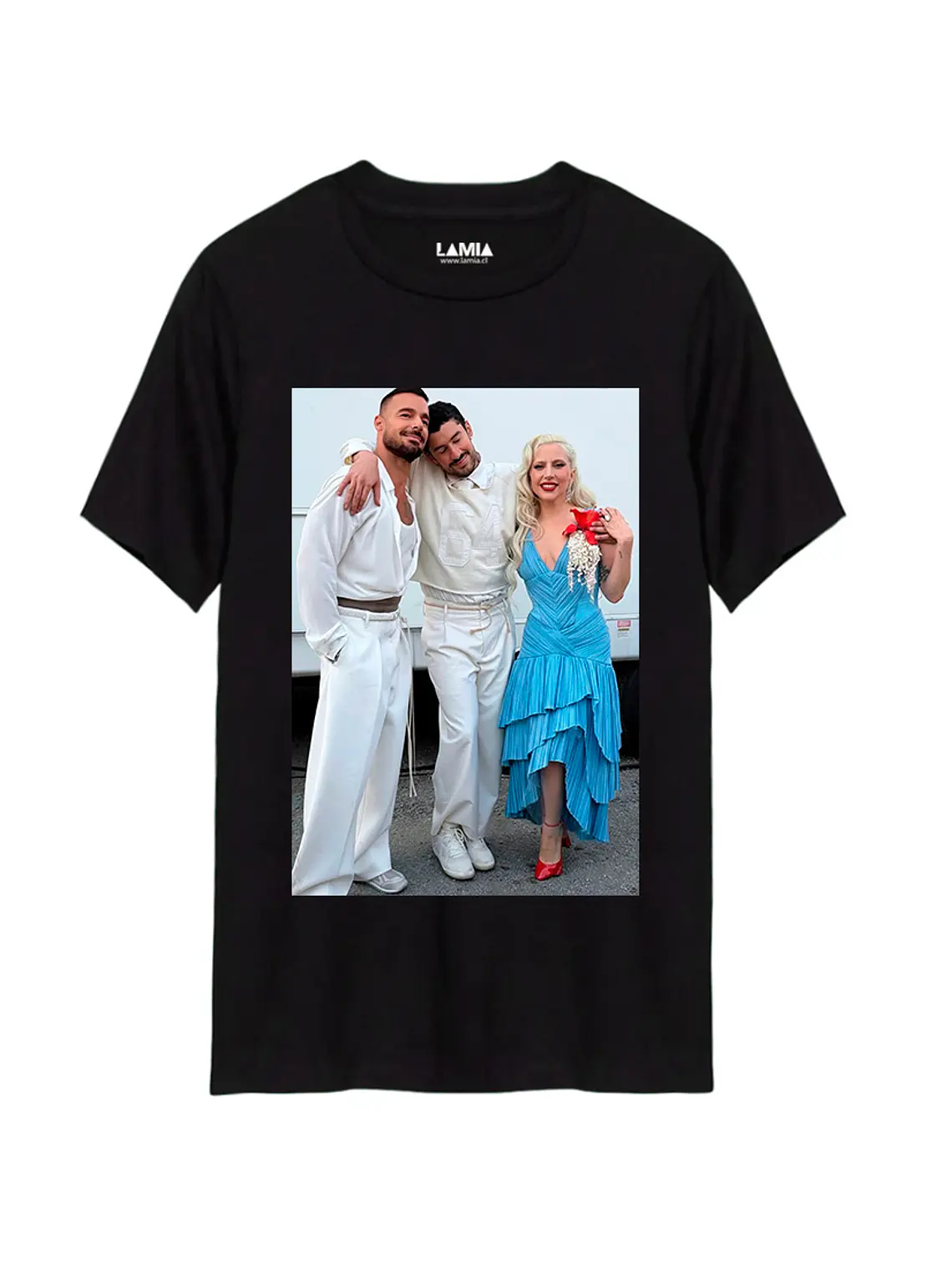 Polera Bad Bunny Lady Gaga Ricky Martin línea Premium #7 1