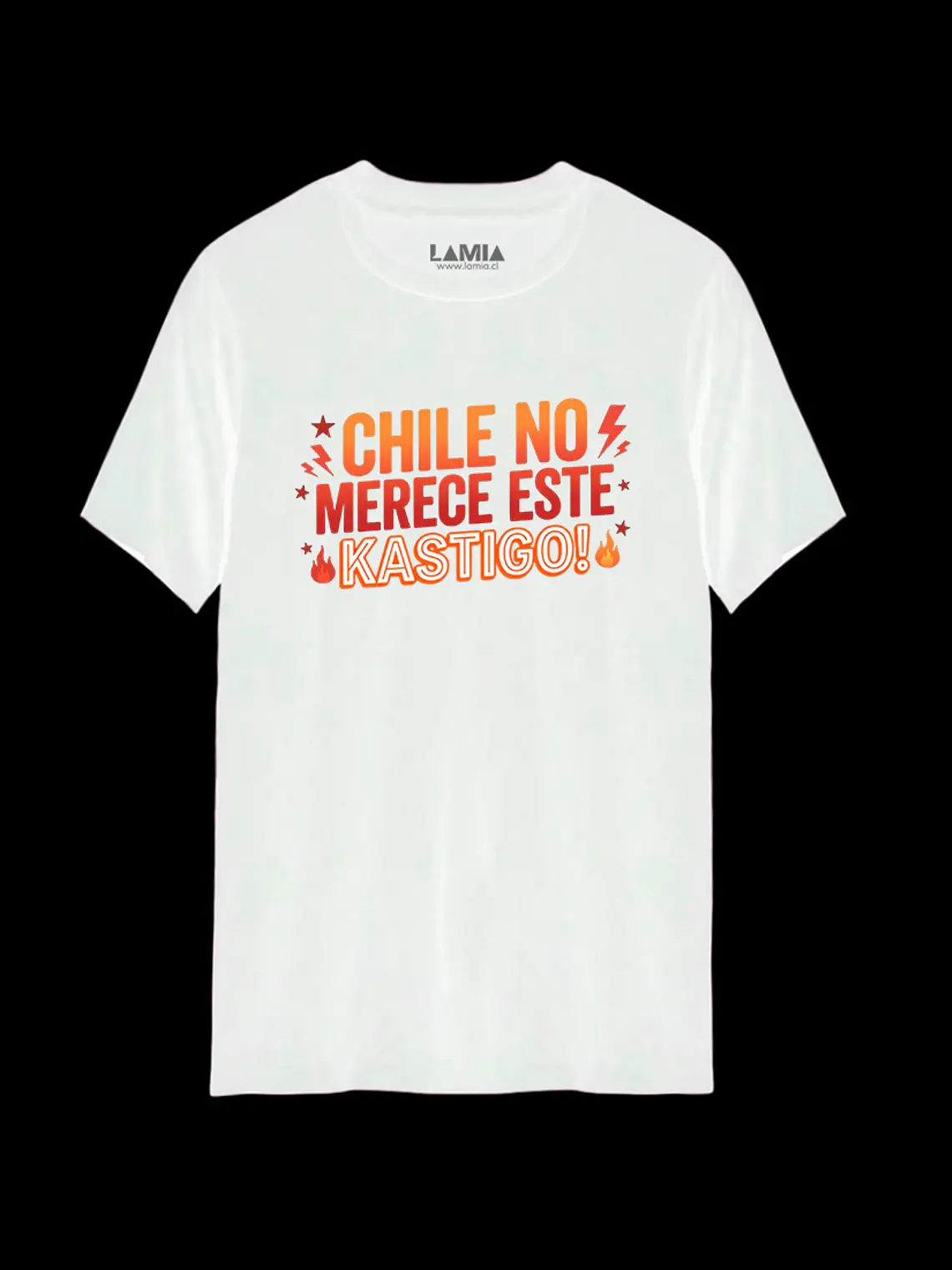 Polera Chile no merece este kastigo Línea Premium #1 2