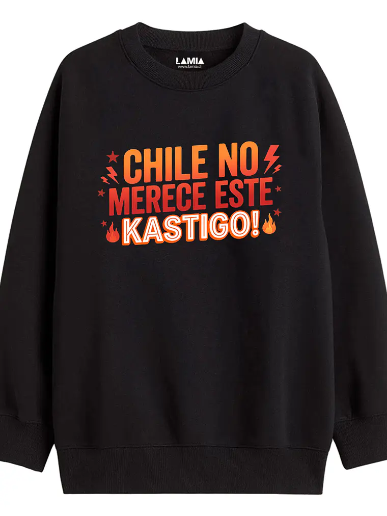 Polerón Chile no merece este kastigo Línea Premium #1 1