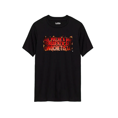 Polera Que vuelva a dar verguenza ser pinochetista Línea Premium #1