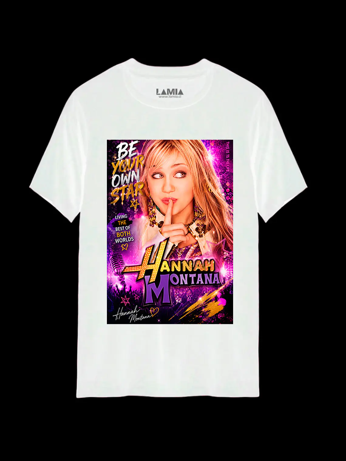 Polera Hannah Montana Línea Premium #1 2