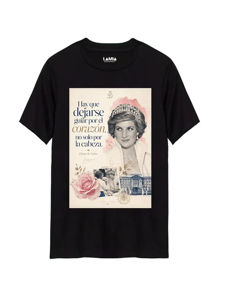 Polera Princesa Diana Lady Di Línea Premium #7 1