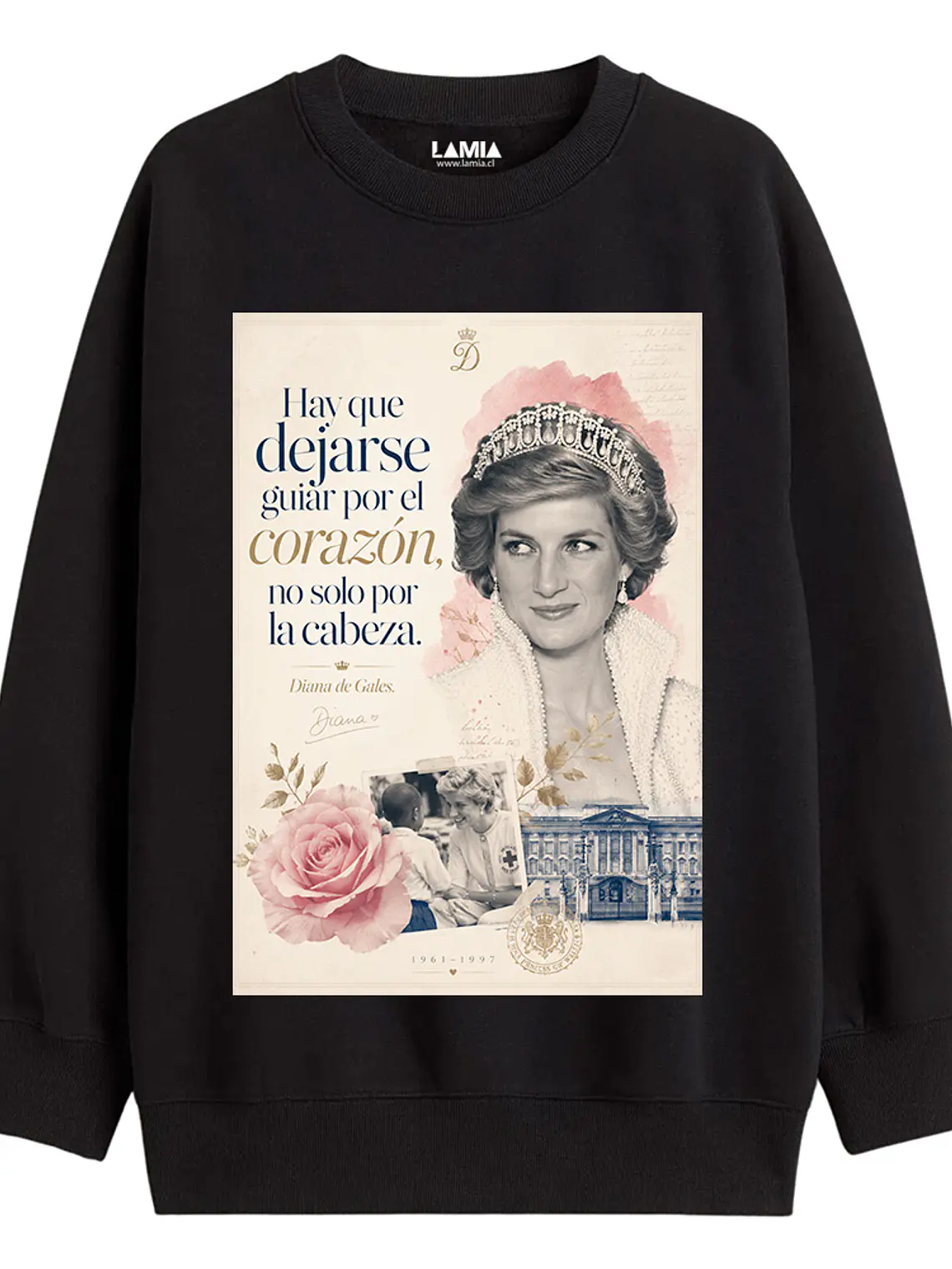 Polerón Princesa Diana Lady Di Línea Premium #7 1