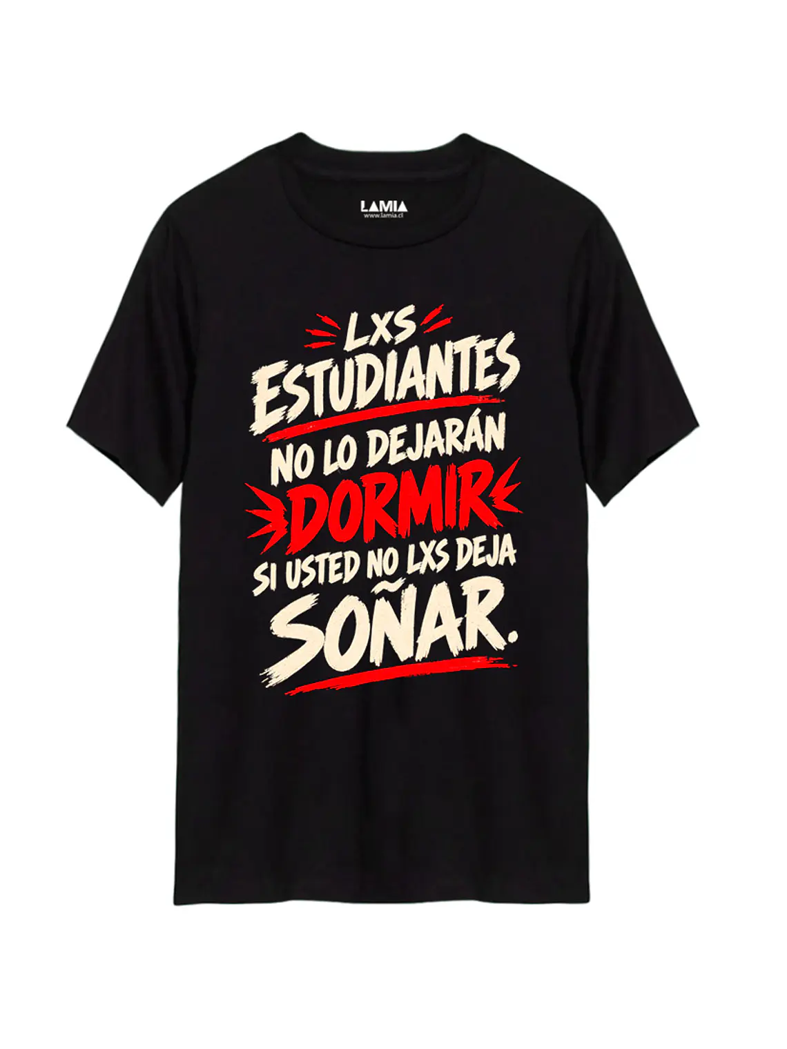 Polera Los estudiantes no lo dejarán dormir Línea Premium #1 1