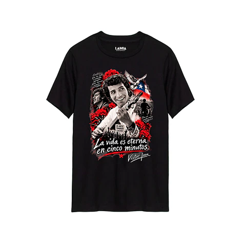 Polera Victor Jara Línea Premium #7