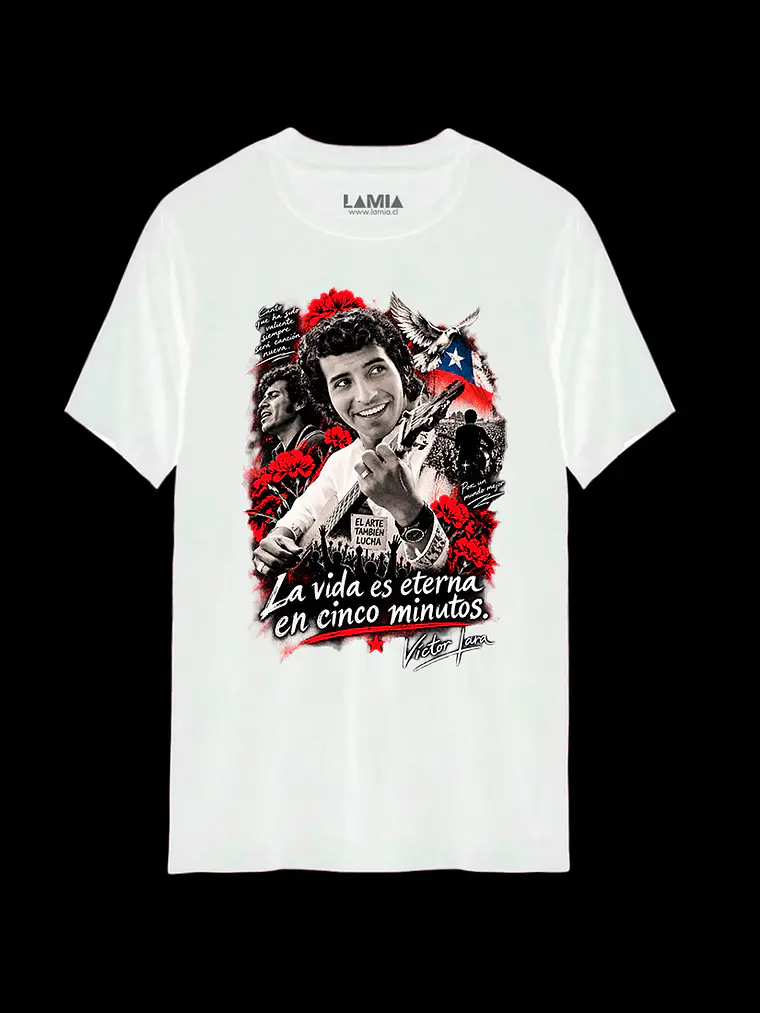Polera Victor Jara Línea Premium #7 2