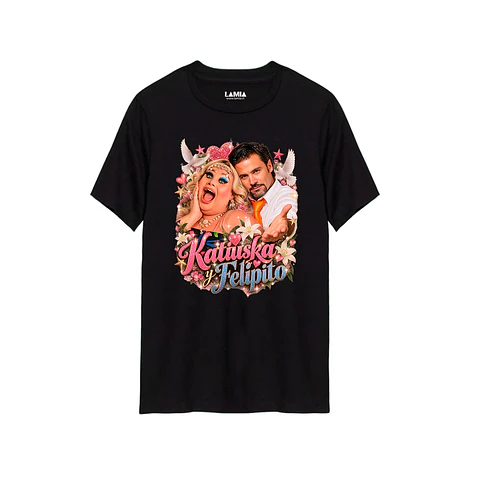 Polera Katiuska Molotov y Felipe Camiroaga Línea Premium #10