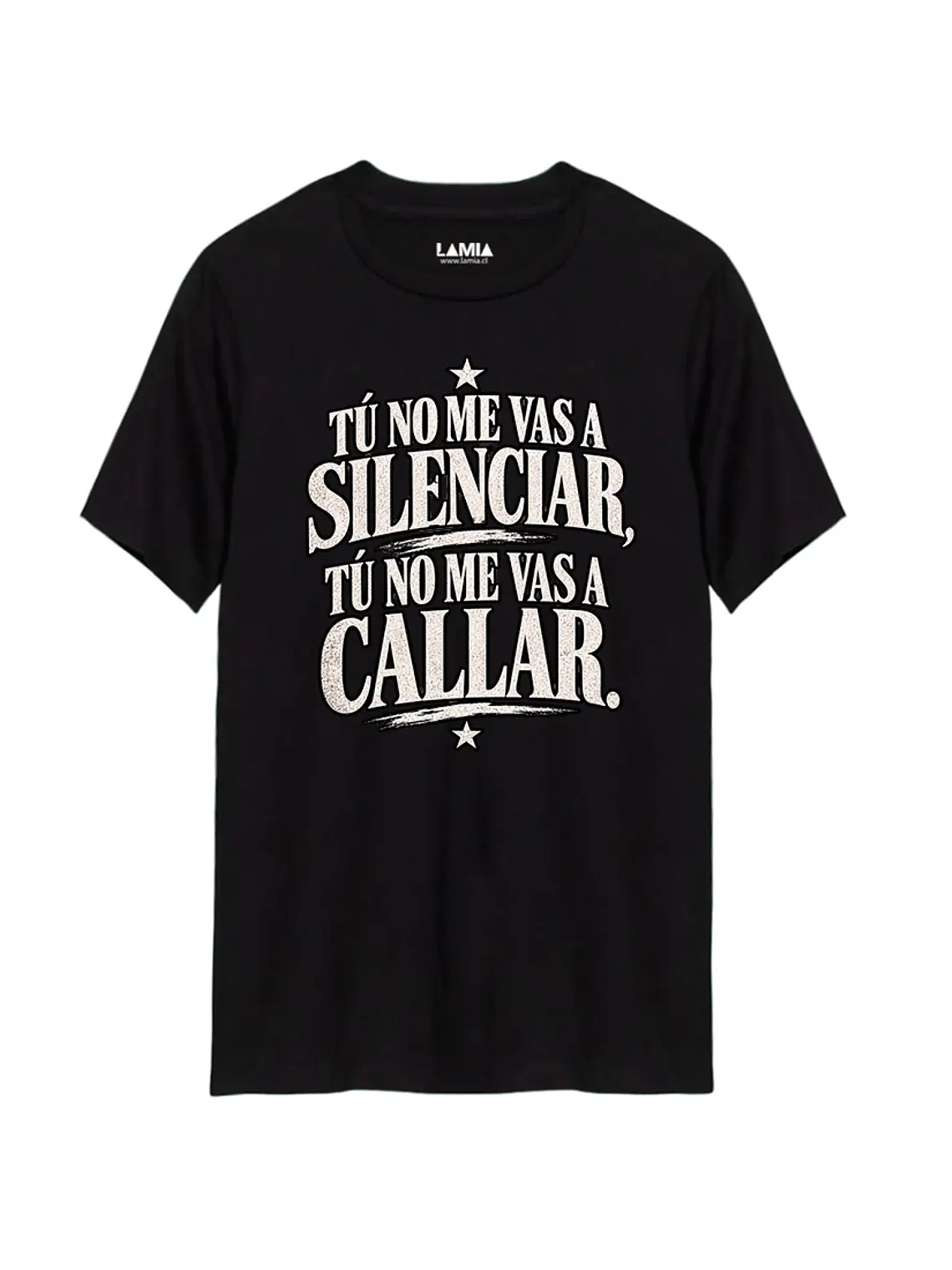 Polera Tu no me vas a silenciar Línea Premium #1 1
