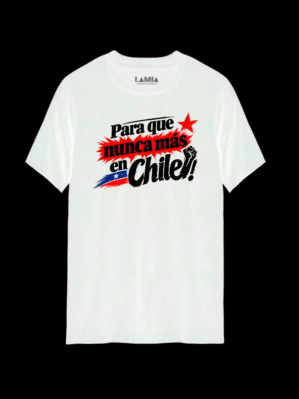 Polera Para que nunca mas en Chile Línea Premium #2 2