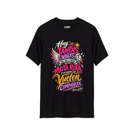Polera Pedro Lemebel Línea Premium #25