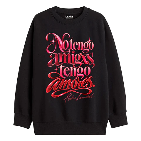 Polerón Pedro Lemebel No tengo amigxs, tengo amores Línea Premium #27