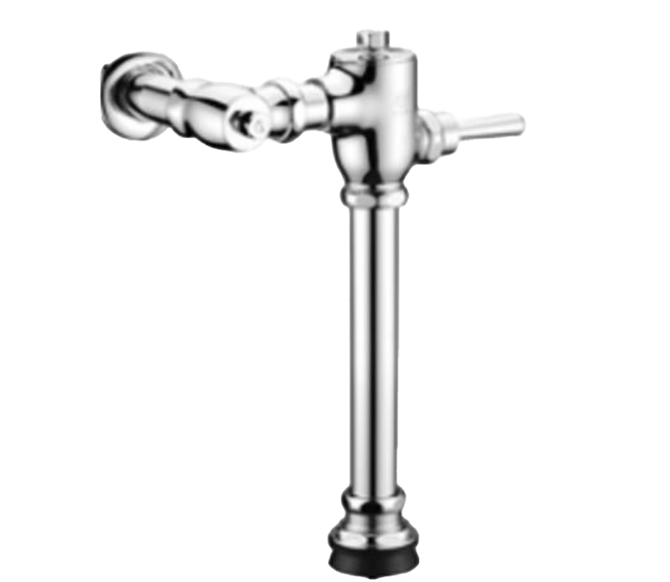 Fluxómetro wc tubo recto de entrada superior 3-6 litros