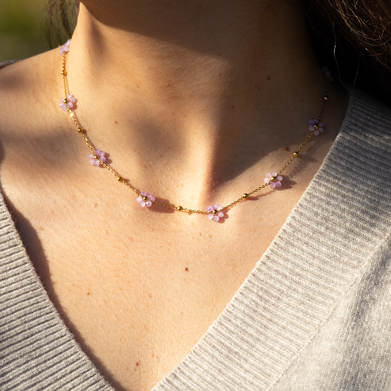 Collar Bloom Lila 1