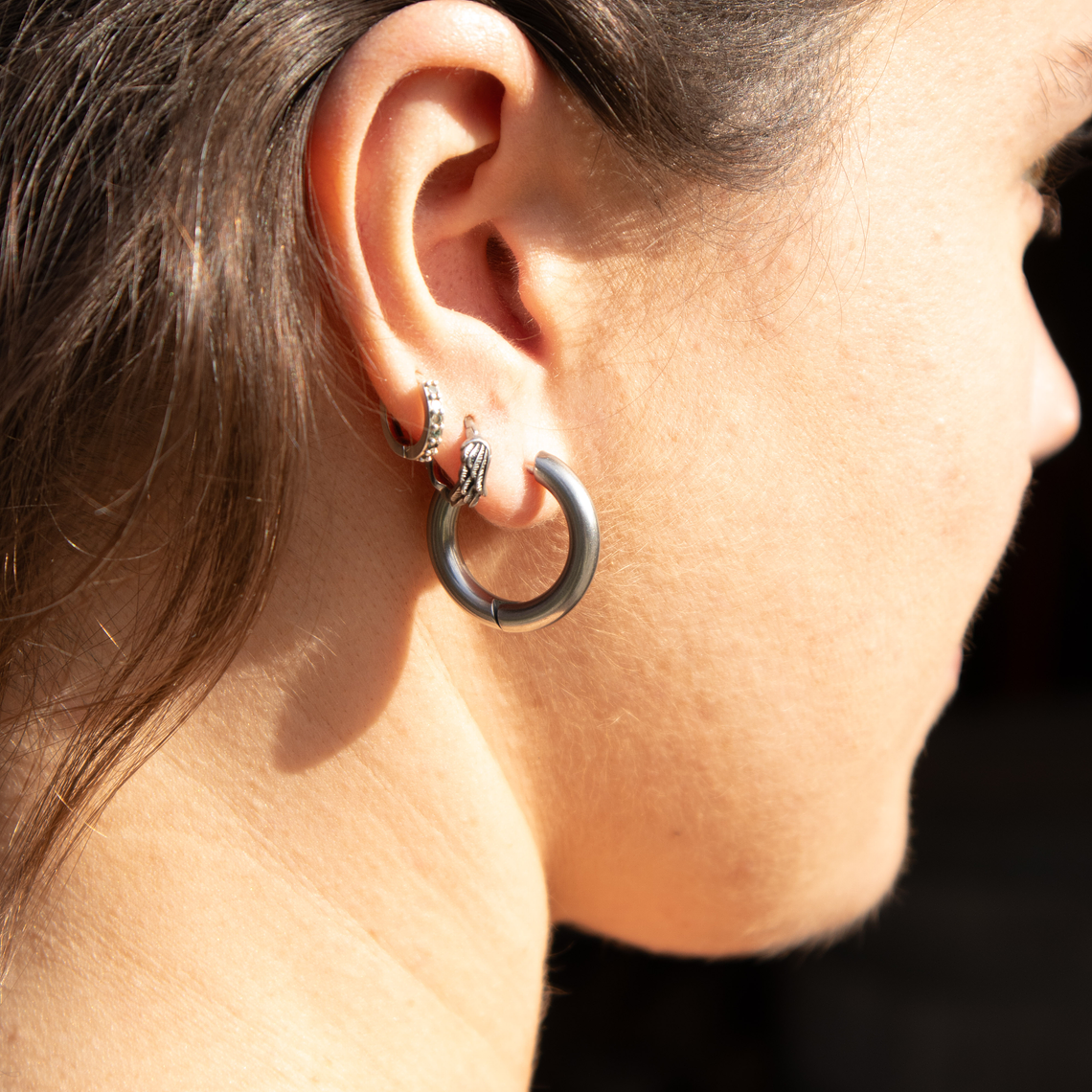 Argolla Base Plateada (Elige tamaño S,M,L) 3