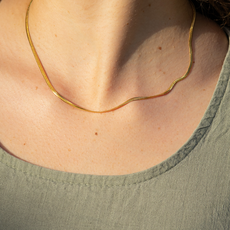 Cadena | Lisa Dorada 2