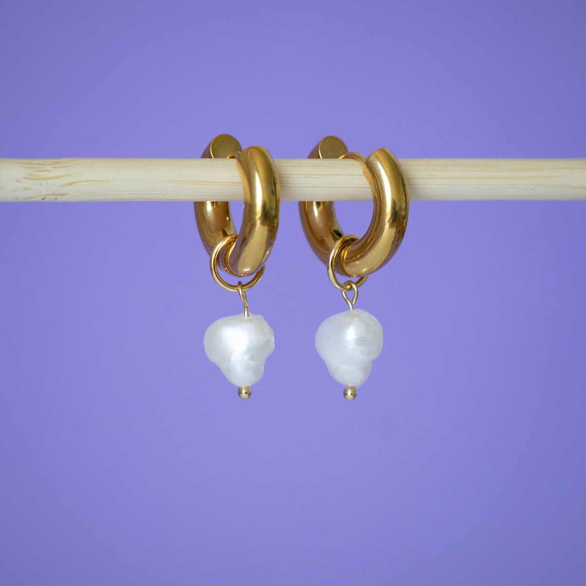 Charms Perlas Grandes Base Gold 1