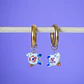 Charms Paloma Cerámica Tricolor Gold - Miniatura 3