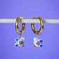 Charms Paloma Cerámica Tricolor Gold - Miniatura 4