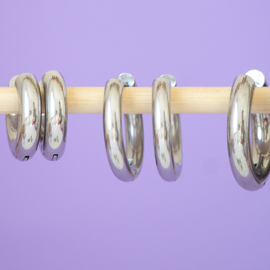 Argolla Base Plateada (Elige tamaño S,M,L) 1