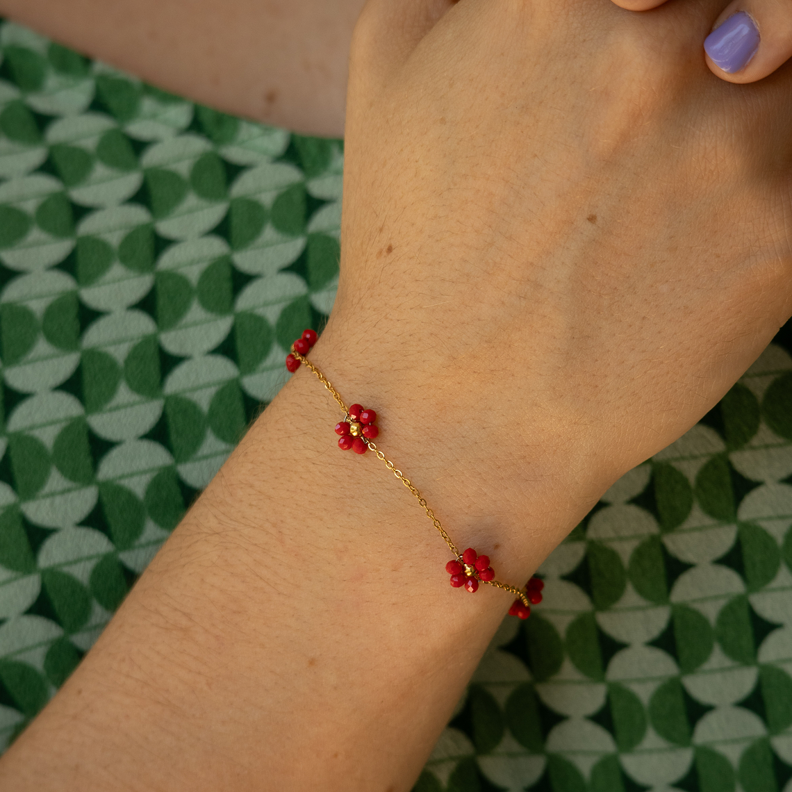 Pulsera | Bloom Roja 3