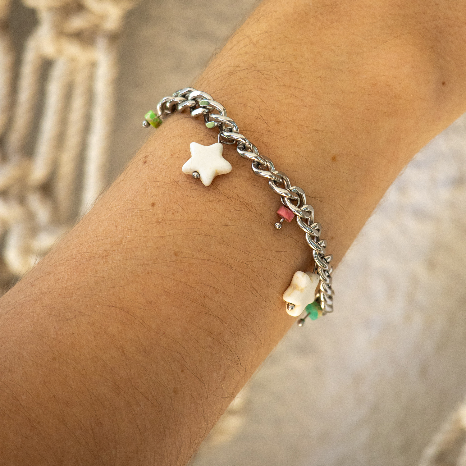 Pulsera Star White 4