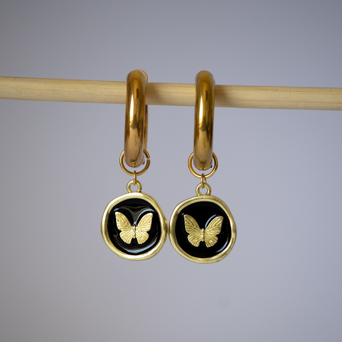 Charms Mariposa Negra 1