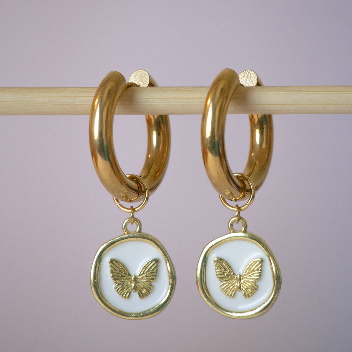 Charms Mariposa Blanca 1