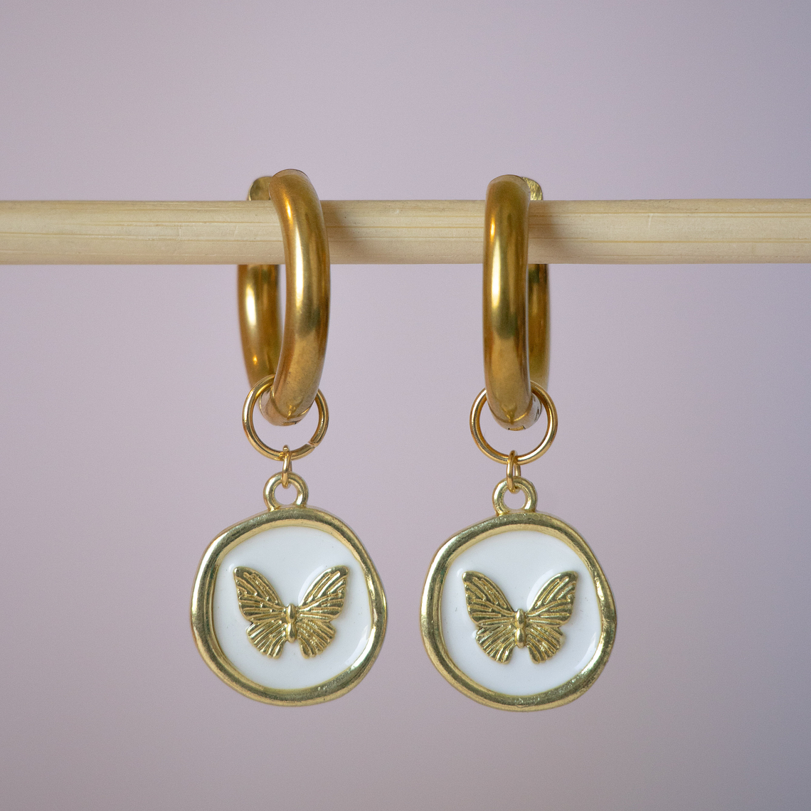 Charms Mariposa Blanca 2