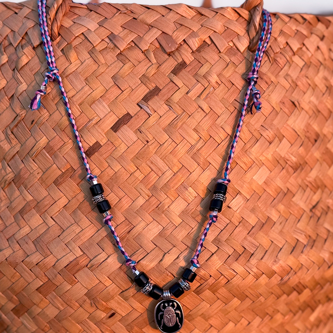 Collar | Trenzado Escarabajo Silver 1