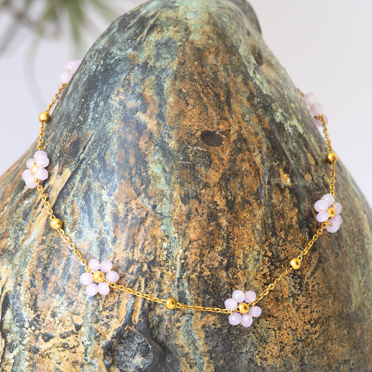 Tobillera | Bloom Rosada 1