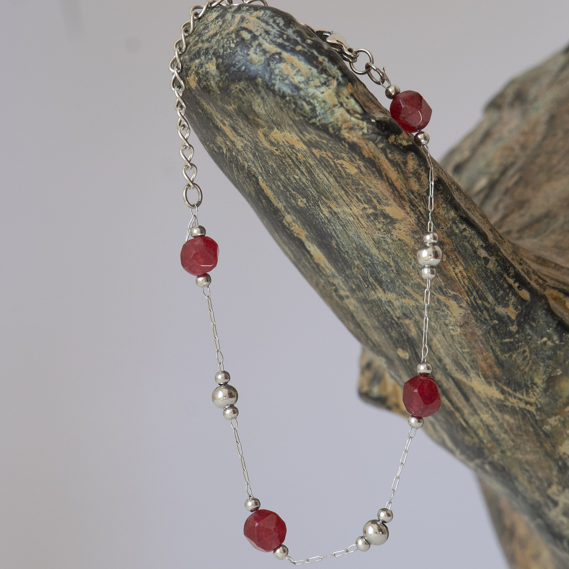 Pulsera | Amapola Burdeo 1