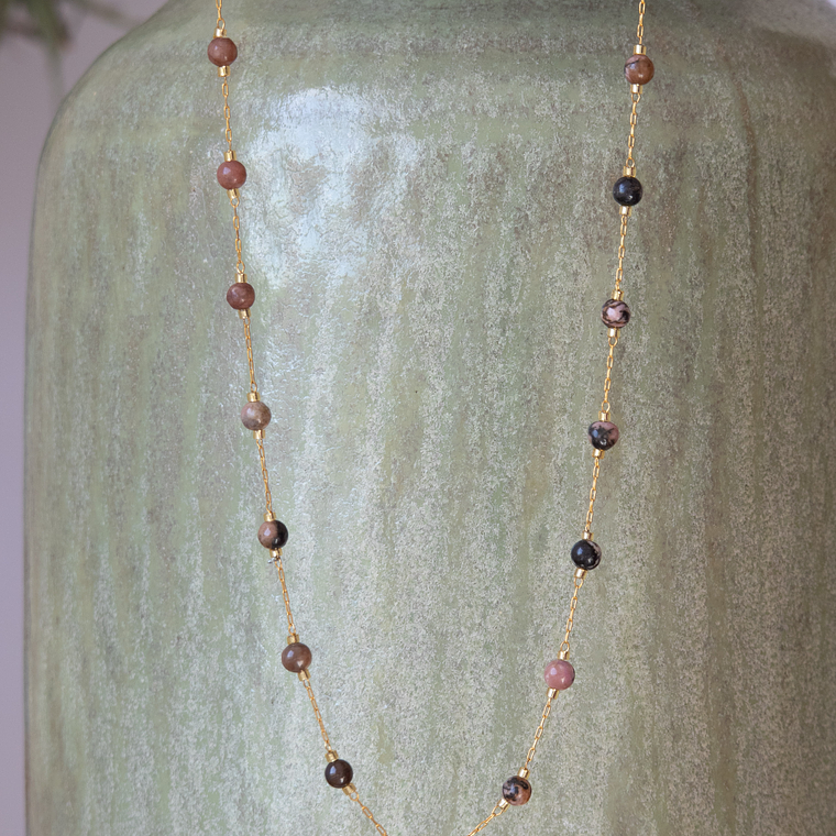 Collar | Amapola Piedras Tierra 2