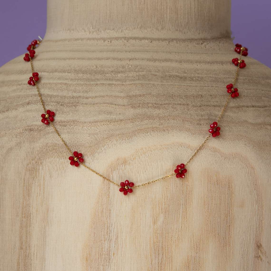 Collar | Bloom Rojo 2