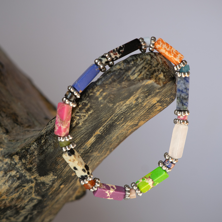 Pulsera | Piedras Galáctica Silver 1