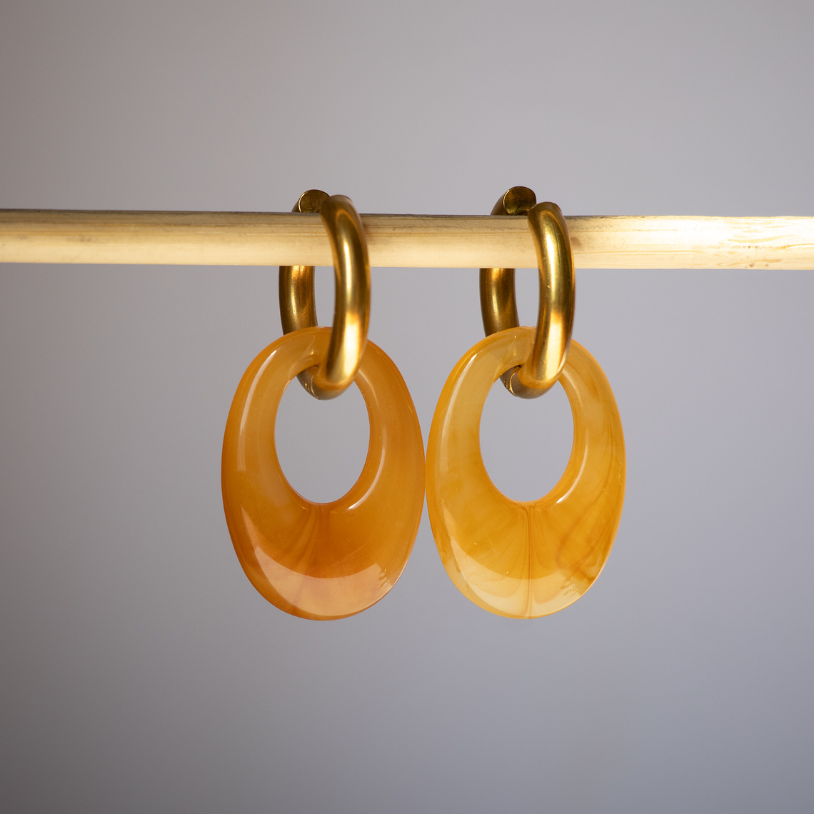 Charms Óvalos Ambar 2