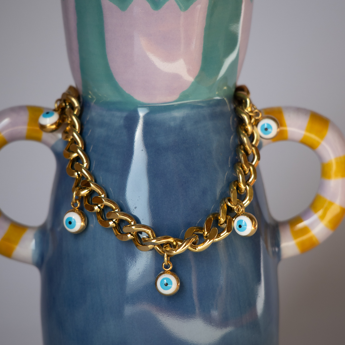 Pulsera | Ojos Protectores Blancos 1