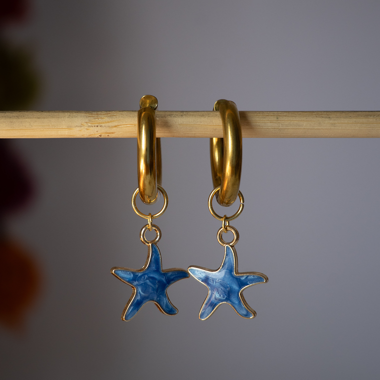Charms Estrella de Mar Azul Gold 1