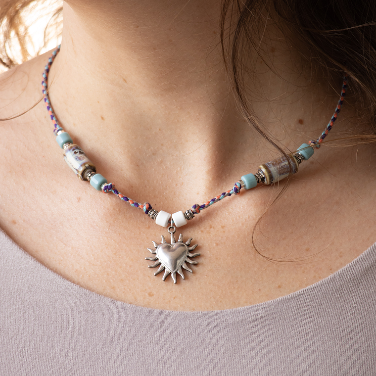 Collar | Silver Heart 2