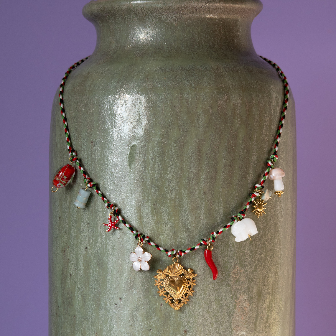 Collar | Gold Heart  2